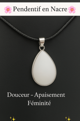 Pendentif en nacre