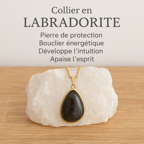 Collier en Labradorite 
