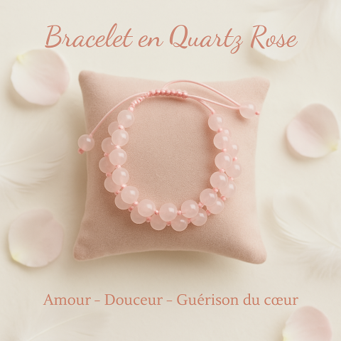 Bracelet Quartz rose