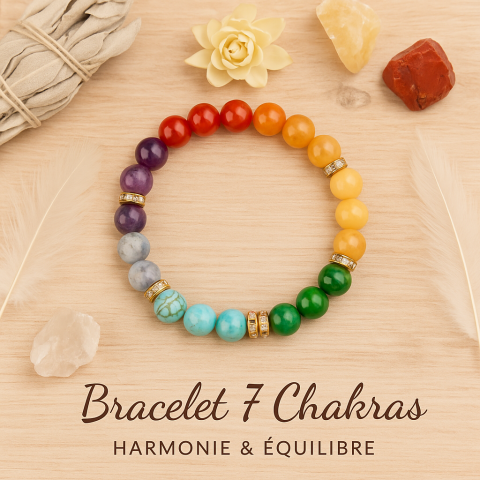 Bracelet 7 chakras