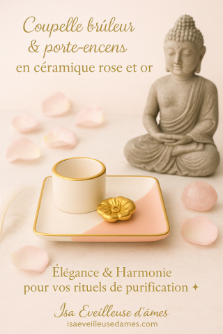 Bougeoir en cramique 